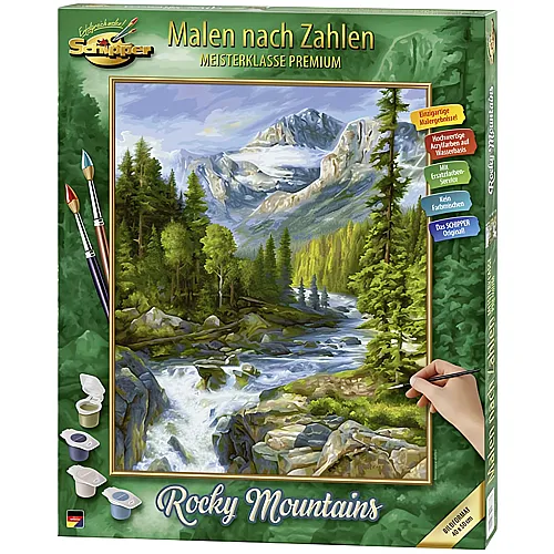Schipper Landschaftsmotive Malen nach Zahlen Rocky Mountains