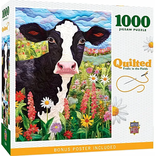 Master Pieces Puzzle Quilted Auf dem Feld - 1000 Teile