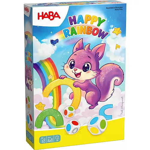 HABA Spiele Happy Rainbow - Mehrsprachig