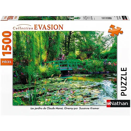Die G�rten von Claude Monet, Giverny 1500Teile