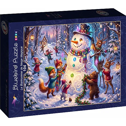 Le bonhomme de neige magique - 104 pi�ces