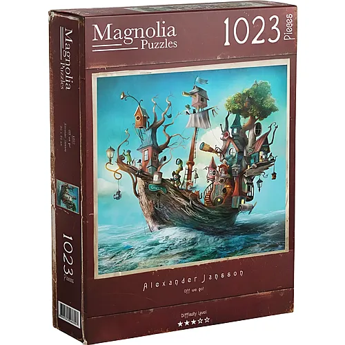 Magnolia Puzzle Alexander Jansson Off We Go! (1023Teile)