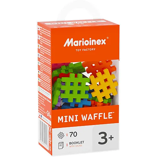 Marioinex Mini Waffle 70 Teile Bauset mit Waffelbl�cken,