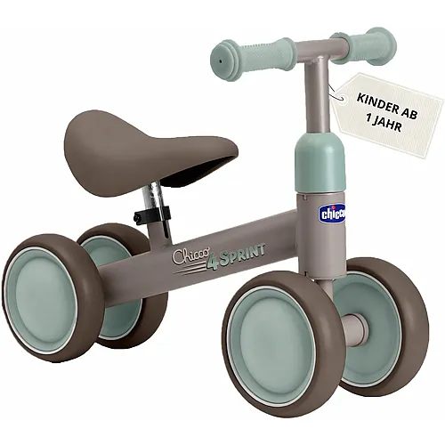 Pedalfreies Balance-Fahrrad Braun