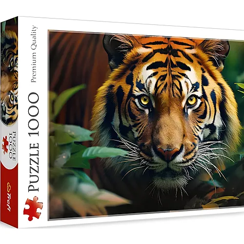 Wilder Tiger - 1000 Teile