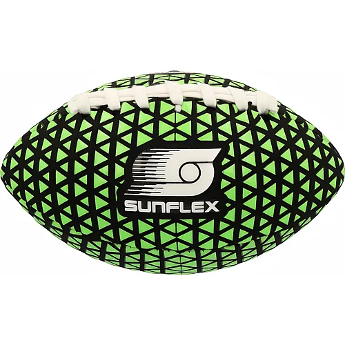 Sunflex American Football NEONGREEN aus Neoprene 19x11cm 103g