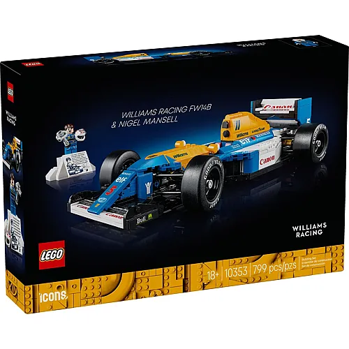 LEGO Icons Williams Racing FW14B mit Nigel Mansell 10353