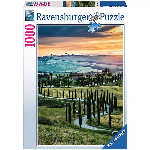 Ravensburger Puzzle Val d'Orcia, Toskana (1000Teile)