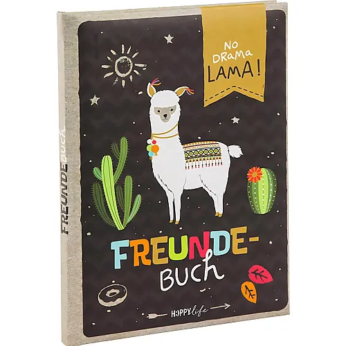 Freundebuch Happylife Lama