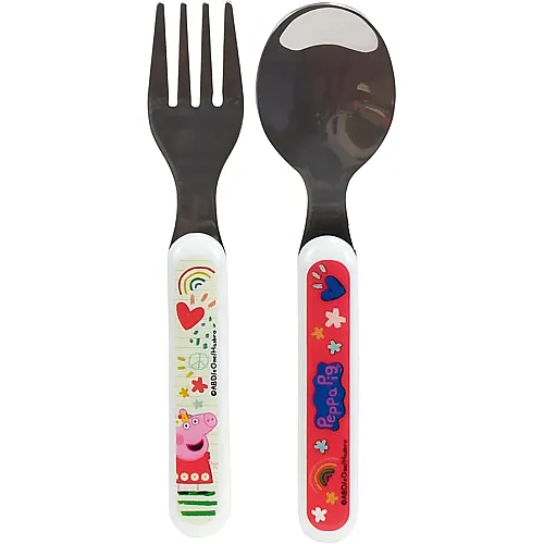 Fun House Set de couverts avec fourchette et cuill�re