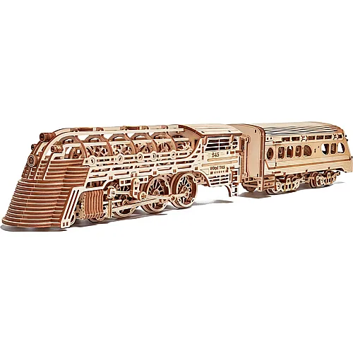 WoodTrick Bausatz Atlantic Express-Zug - 636 Teile