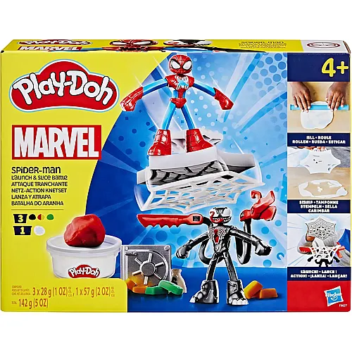 Spiderman Netz-Action Knetset