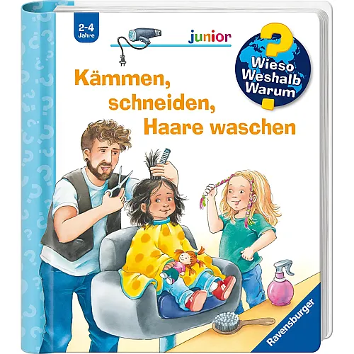 Ravensburger Wieso? Weshalb? Warum? K�mmen, schneiden, Haare waschen 79