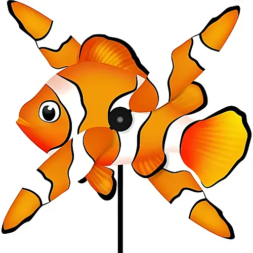 HQ Invento Windspiele Paddle Spinner Clown Fish