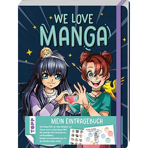 Frechverlag We love Manga Eintragebuch