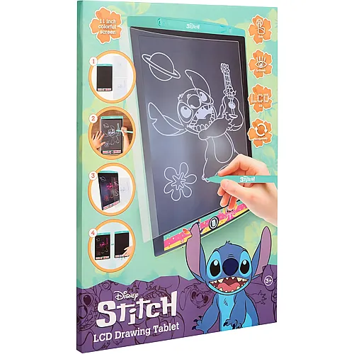 Canenco Lilo & Stitch LCD Schreibtafel mit L�schfunktion