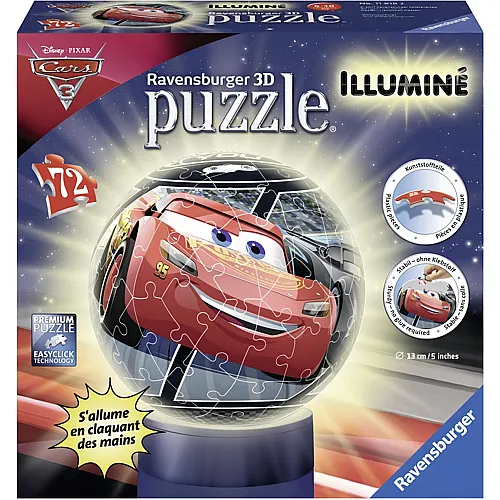 Ravensburger 3D Nacht-Licht Puzzle - Cars 3