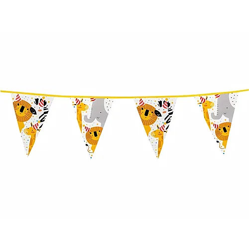 Wimpelkette Safari - 6 m