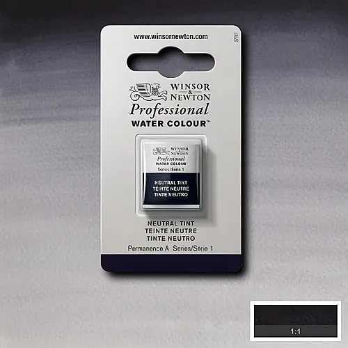 Winsor & Newton W&n Prof. Water Colour 1/2 N�pfchen Neutraler Farbton