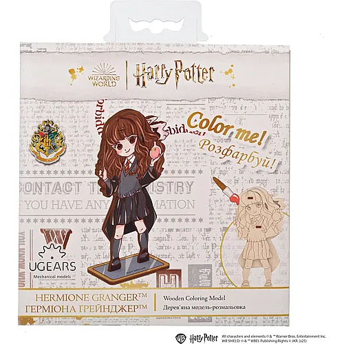 Ugears Model HP Coloring Hermione Granger 5 St. (fr-de-en-pol-es-uk