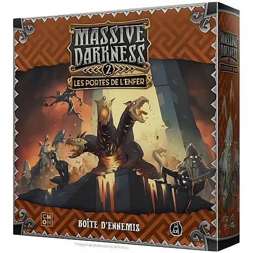 Fantasy Flight Games Massive Darkness 2 Porte Dell'inferno (IT)