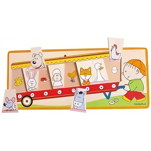 Beleduc Legepuzzle Tierkinder
