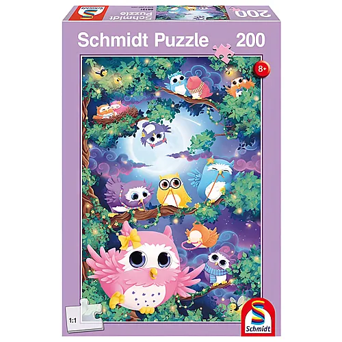 Schmidt Puzzle Im Eulenwald (200Teile)