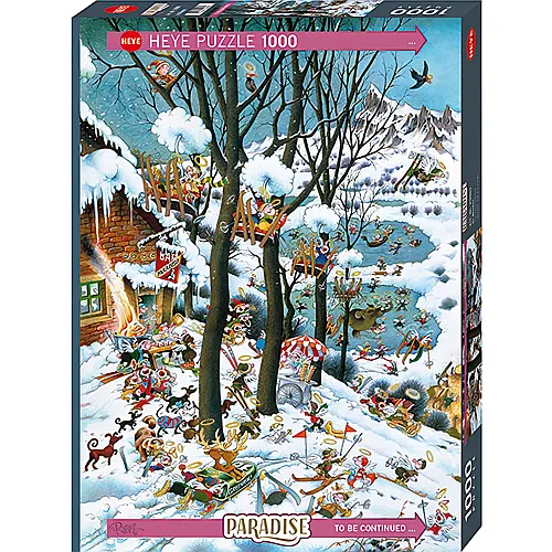 HEYE Puzzle Paradise In Winter (1000Teile)