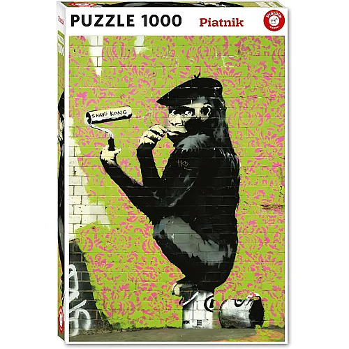 Banksy Roller Chimp 1000Teile