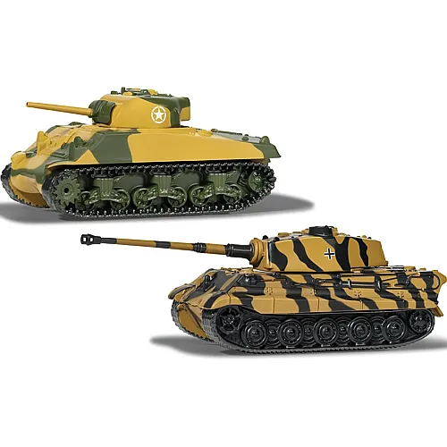 Corgi World of Tanks Sherman vs King Tiger