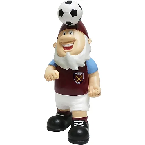 West Ham United FC - EPL - Kopfball-Gartenzwerg