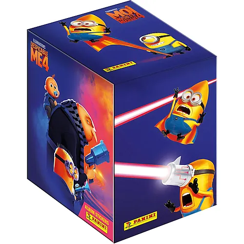 Despicable Me 4 Aufkleber-Kollektion, 36 Packungen