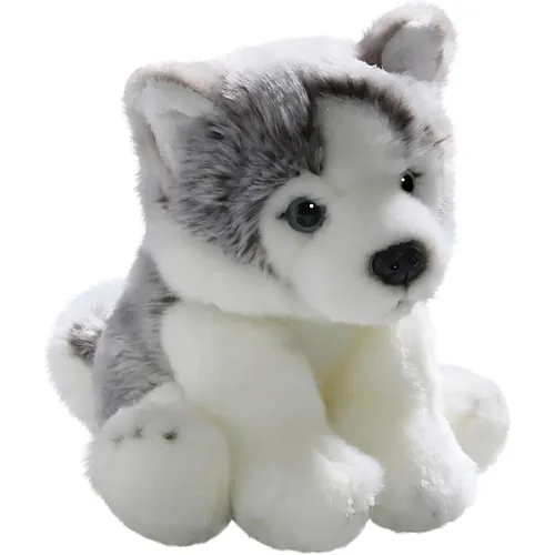 Carl Dick Husky Welpe sitzend - 22 cm