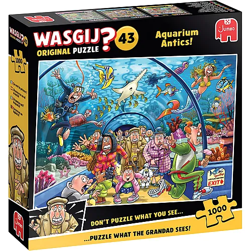 WASGIJ Original Aquarium Antics 1000Teile