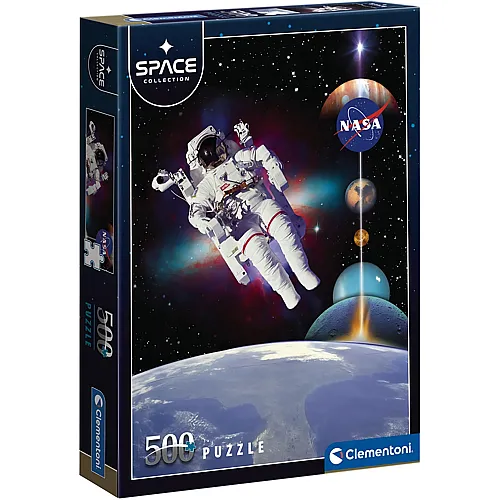 Clementoni Puzzle Space Collection Schwebender Astronaut - 500 Teile