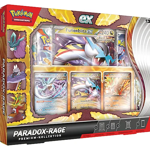 Pok�mon TCG Pok�mon Premium-Kollektion Paradox-Rage - Deutsch