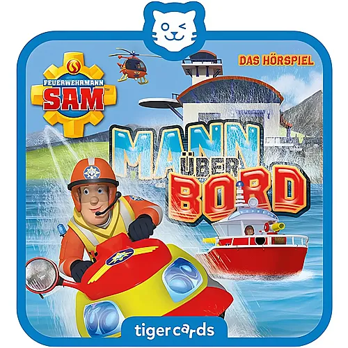 Tigermedia tigercard Feuerwehrmann Sam Mann ber Bord (DE)