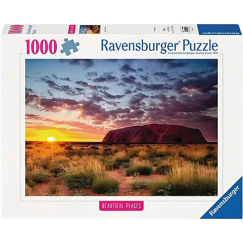 Ravensburger Puzzle Beautiful Places Ayers Rock in Australien - 1000 Teile