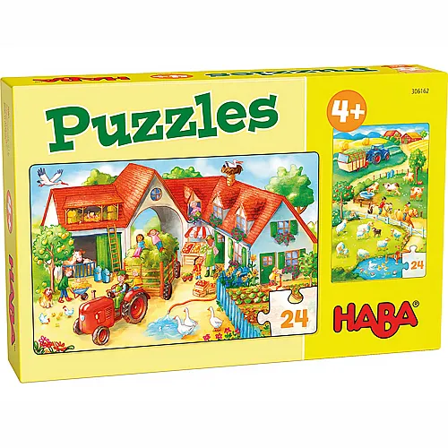 HABA Puzzles Bauernhof (2x24)