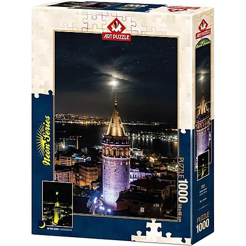 Neon Puzzle - Galata Tower - 1000 Teile