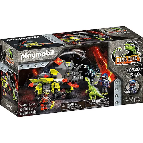 PLAYMOBIL Dino Rise Robo-Dino Kampfmaschine (70928)
