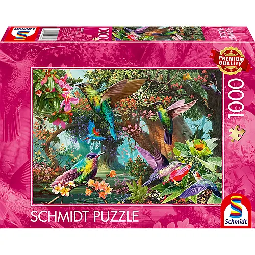 Farbenspiel der Kolibris 1000Teile