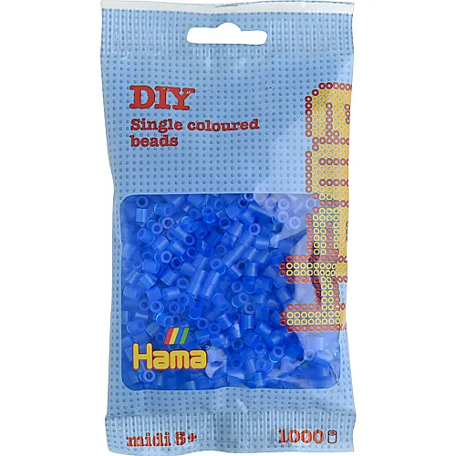 B�gelperlen Transparent 015 Blau 1000Teile