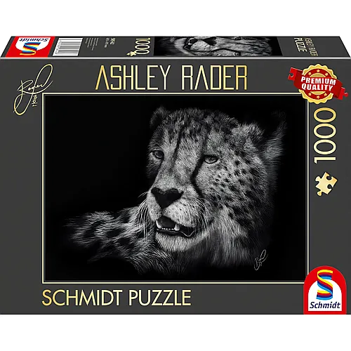 Schmidt Puzzle Gepard Im Zeichen der Anmut - 1000 Teile