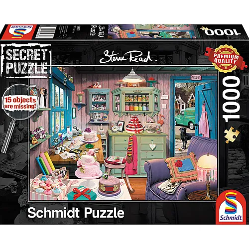 Schmidt Puzzle Steve Read Secret Grossmutters Stube (1000Teile)