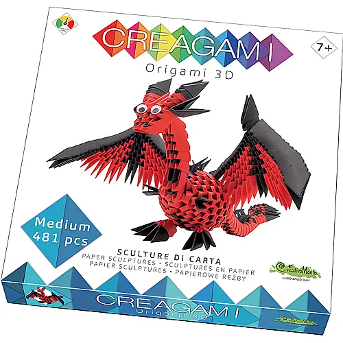 Creagami Origami 3D Drachen (481Teile)