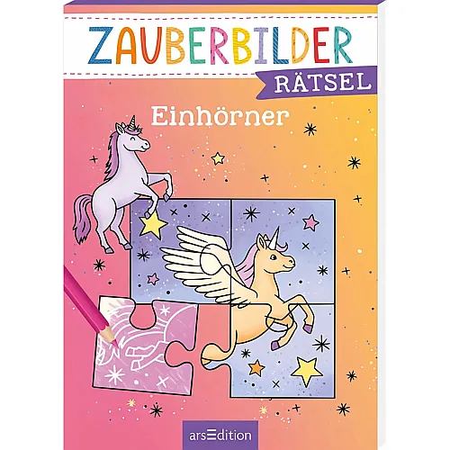 ars Edition Zauberbilder-R�tsel: Einhorn