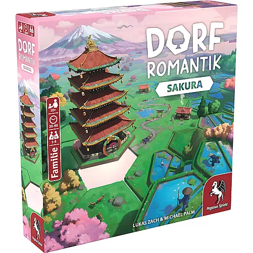 Pegasus Spiele Dorfromantik Sakura - Deutsch