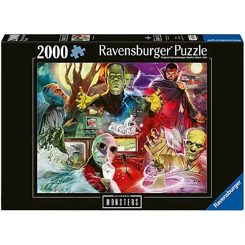 Ravensburger Universal Monsters - 2000 pezzi