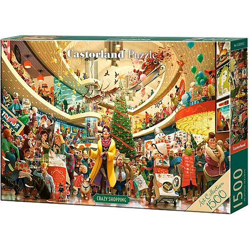 Castorland Puzzle Shopping-Rummel (1500Teile)